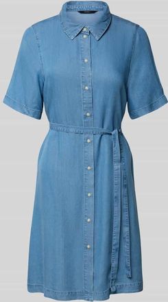 Vero Moda Tailliertes Jeanskleid aus Lyocell Modell BREE in Jeansblau, Gr&ouml;&szlig;e XL