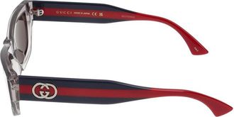 Gucci Womens Gg2116s Sunglasses Grey Acetate