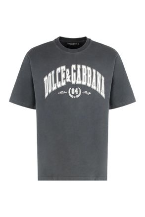 Dolce & Gabbana T-Shirt In Cotton With Print