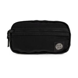 Stone Island Hombre, Bolsos, Negro, Talla: ONE Size