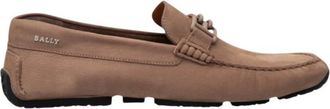 Bally Parsal Nubuck Leather Loafers, Brand Size 12 ( US Size 13 )