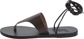 Ancient Greek Sandals Nychta Sandalen - Dames - Sandalen - Bruin - 38 EU - Leer - Schoenen