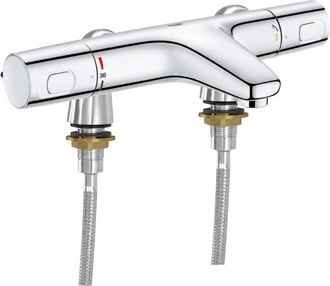GROHE Grifo Termost&aacute;tico De Ba&ntilde;era Grohe Precision Trend Con Barra De Ducha Idroflex