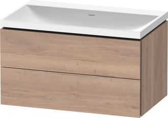 Duravit Duravit L-cube Conjunto En C Suspendido, 2 Cajones, Sin