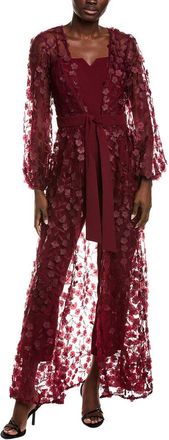 Julia Jordan 3D Embroidered Jumpsuit