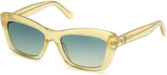 Guess GU00195 39P Womens Sunglasses Yellow Size 52