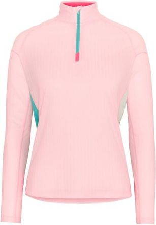 Kari Traa Leah Half Zip Funktionsshirt f&uuml;r Damen | rosa