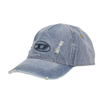 Diesel C-Enic Cap - Heren - Petten - Blauw - 58 CM - Katoen - Accessoires