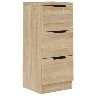 vidaXL Vidaxl - Aparador De Madera Contrachapada Roble Sonoma 30x30x70 Cm