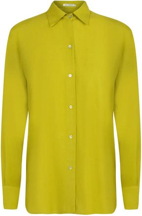 Lenny Niemeyer long-sleeve button-down shirt - Green