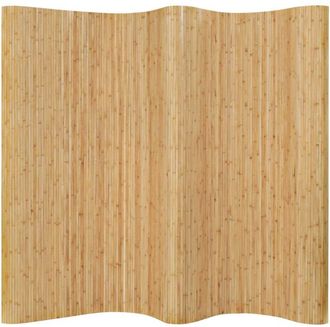 vidaXL Room Divider Bamboo 250x165 cm Natural Vidaxl