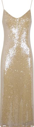 Ralph Lauren Woven Slip Dress Midi Dress