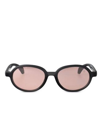 Moncler Caprice round-frame sunglasses - Black