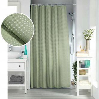 Douceur d'Int&eacute;rieur Cortina De Ducha Jacquard Cortina De Ducha Cortina De Ba&ntilde;o