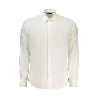 North Sails Klassiek Katoenen Shirt - Heren - Zakelijke Overhemden - Wit - 2XL - Katoen - Overhemden