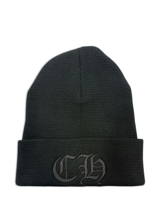 Chrome Hearts Cappello con logo ricamato - Nero
