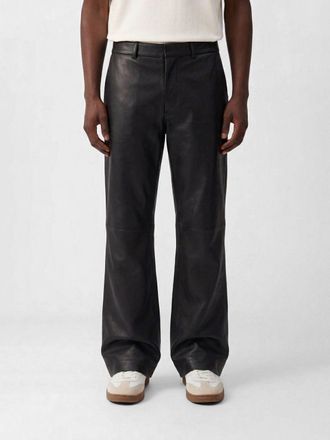 Fendi Pantaloni straight Fendi in nappa