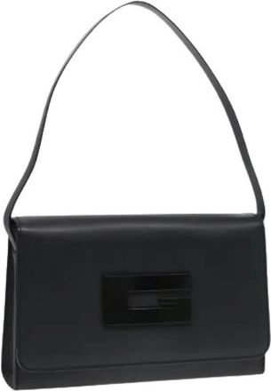 Gucci Pre-owned Shoulder Bags, female, Black, Size: ONE SIZE Pre-owned Vintage Shoulder Bag