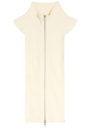 Veronica Beard Uptown Dickey Wool and Cashmere-blend Jacket Insert - Ivory - One Size