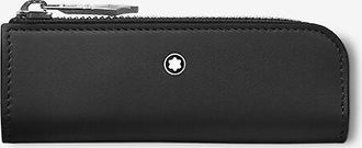 Montblanc Stiftetui aus Glattleder Heritage Baby Black