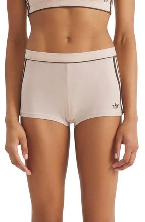 adidas Originals 3-Stripes Boyshorts in Stone Khaki at Nordstrom, Size Xx-Large