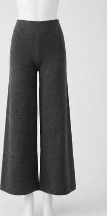 Z Supply Delaney Brushed Rib Pant In Charcoal