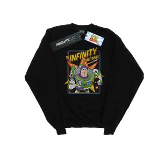 Disney Heren Toy Story 4 Buzz To Infinity Sweatshirt (Zwart)