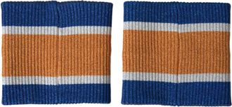 Dolce & Gabbana Logo-Sequin Embellished Gloves - Navy