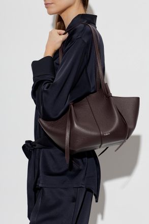 Yuzefi Leather Bag Mochi, Womens, Burgundy