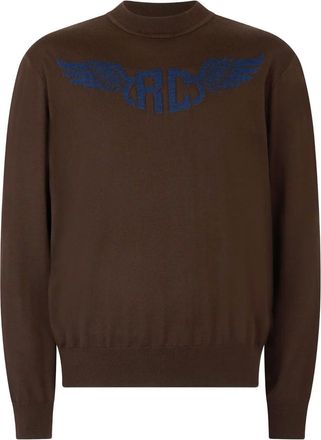 Roberto Cavalli Maglione in lana - Marrone