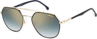 Carrera 303/S 2M2/1V Mens Sunglasses Gold Size 53