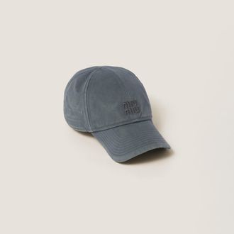 Miu Miu Drill baseball cap