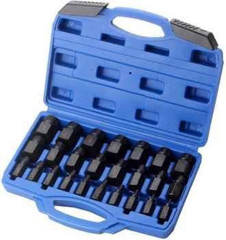 OEM Juego De Extractores De Tornillos De 25 Piezas, Juego De Pernos Rotos, Pasadores &Uacute;tiles, Pasadores &Uacute;tiles, Extractores Spir Y Planos De Tornillos Perf