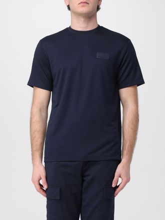 Emporio Armani T-shirt in cotone con logo EA7