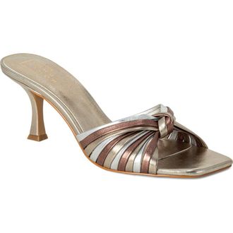 Shushop Georgina Sandal in Metallics at Nordstrom, Size 6.5
