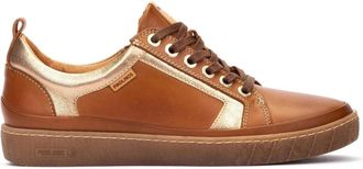 Pikolinos Lanzarote Sneaker - Dames - Sneakers - Bruin - 37 EU - Leer - Schoenen