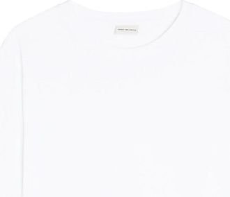 Dries Van Noten Hertz Cotton T-shirt - White - M
