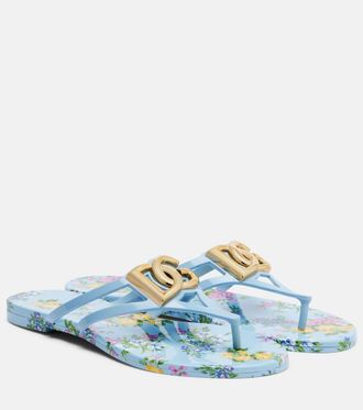 Dolce & Gabbana Sandalias florales