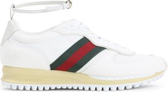 Gucci Bianco Lace-up Sneakers