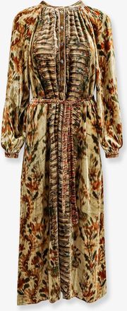 Pierre-Louis Mascia Vestito Chemisier Kanada in ciniglia multicolore - PIERRE-LOUIS MASCIA - gender_Woman