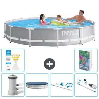 Intex Piscina Prism Frame Redonda - 366x76 Cm - 7-piezas S257