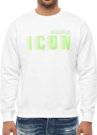 Dsquared2 White Crew Neck Sweatshirt