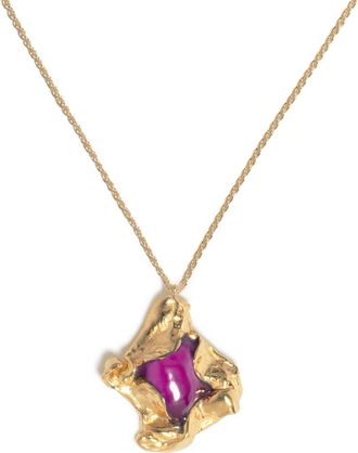 Completedworks Resin Pendant Necklace in Pink at Nordstrom