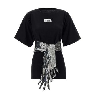 Maison Margiela T-Shirts, female, Black, Size: XS T-Shirts