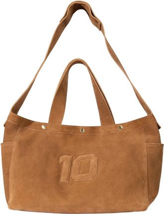 10 Days Bolso shopper de ante - Dames - Shoppers - Bruin - ONE Size - Leer - Tassen