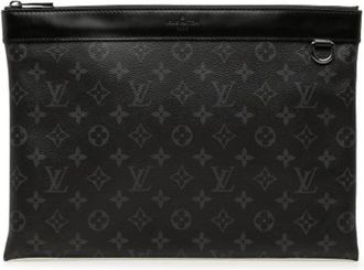 Louis Vuitton Pre-owned Discovery Pochette GM - Dames - Vintage Clutch - Zwart - ONE Size - Vintage