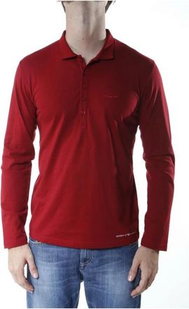 Armani Jeans Polo Shirts - Heren - Polos - Rood - XS - Katoen - Tops