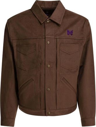 Needles Penny Jean Overshirt - - Jackets - Uomo - Marrone - L
