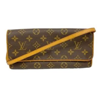 Louis Vuitton Pre-owned Clutches, female, Brown, Size: ONE SIZE Pre-owned Pochette Twin GM