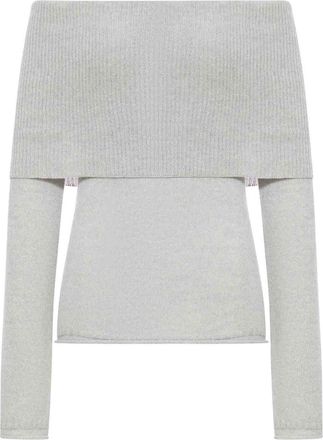Roberto Collina Ribbed Boat Neck Sweater